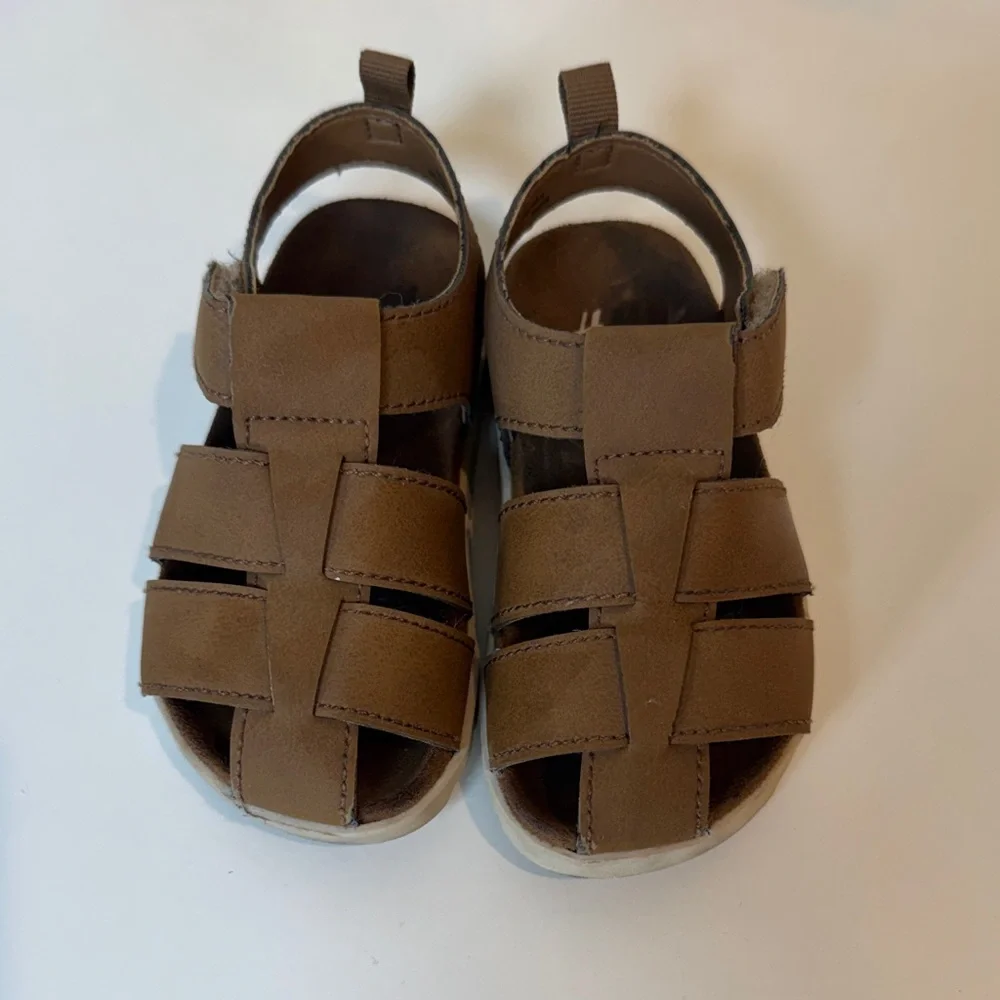 H&M Brown Kids Closed-Toe Sandals